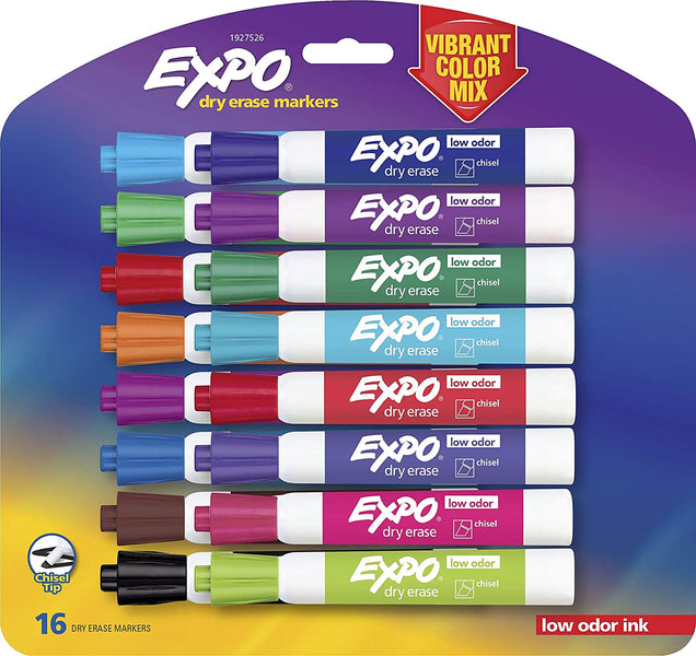EXPO Low-Odor Dry Erase Markers – Only $8.65!