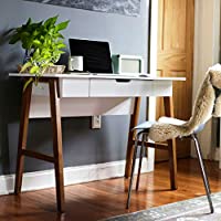 Nathan James 42 Inch Telos Home Office Computer Desk with Drawer only $99.98