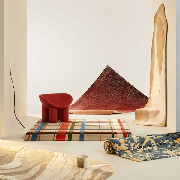 Forma rug collection by Tsar Carpets among new products on Dezeen Showroom