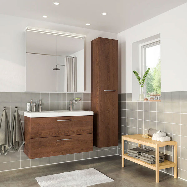 6 Space Saving Ideas For the Tiny IKEA Bathroom
