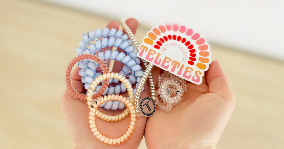 Change Up Your Hair Routine with Teleties Spiral Hair Ties (+ Save 15% Off!)