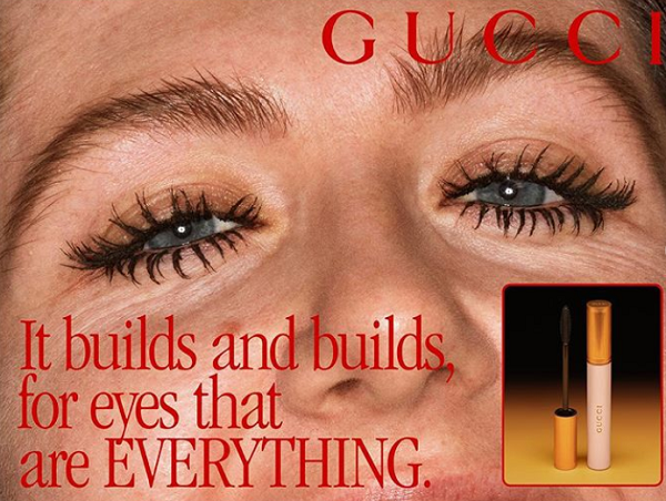 Gucci’s Beauty Ad Featuring ‘Real’ Woman With Clumpy Black Mascara Divides Fans