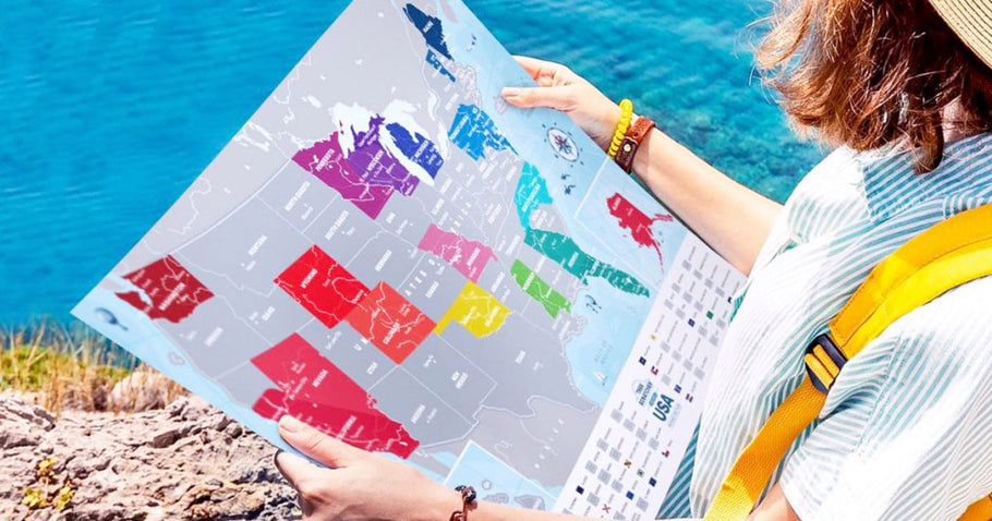 USA & World Scratch-Off Maps Just $17.99 Each Shipped (Regularly $50)