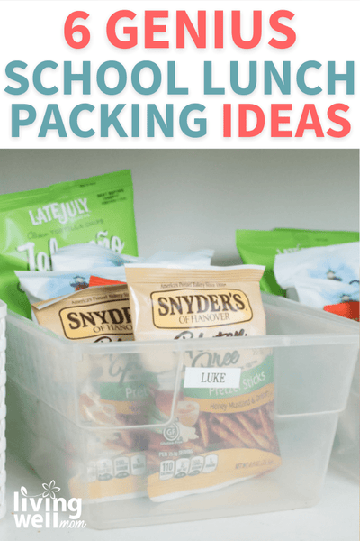 6 Ways To Make Packing School Lunches Easier