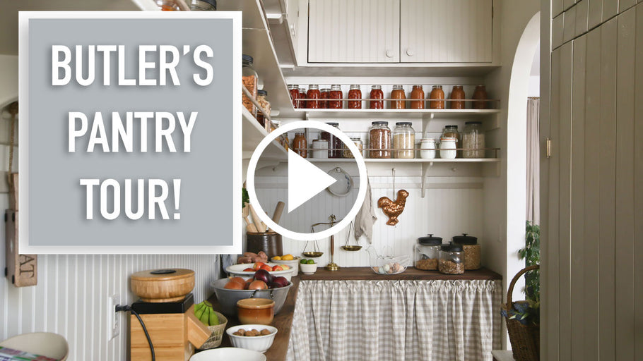 Our Butler’s Pantry Reveal with English Country Charm