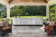 Load image into Gallery viewer, Outdoor Kitchen Stainless Steel 3 Piece Cabinet Set