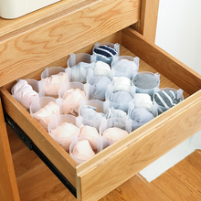 Load image into Gallery viewer, 6 PCS Drawer Divider Free Combination Underwear Socks Storage Lattice Wardrobe Compartment