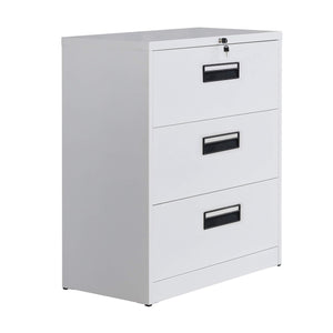 Amazon merax lateral file cabinet 2 drawer locking filing cabinet 3 drawers metal organizer with heavy duty hanging file frame for legal business files office home storage