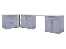 Load image into Gallery viewer, Outdoor Kitchen Aluminum 4 Piece Cabinet Set