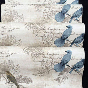 Save f u blue birds vinyl contact paper self adhesive shelf drawer liner wall stickers for home room wall decal cabinet arts and crafts 17 7 x 393 inch roll