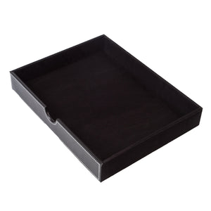 Best ubaymax multi functional 3 drawer leather desk organizer file cabinet office supplies desktop storage jewelry organizer box with drawer black