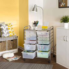 Load image into Gallery viewer, Shop for honey can do rolling storage cart and organizer with 12 plastic drawers