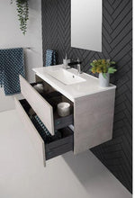 Load image into Gallery viewer, ADP Glacier Ceramic All-Drawer Ensuite Wall Hung Vanity