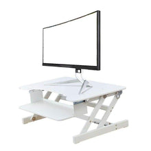 Load image into Gallery viewer, ADR Height Adjustable Standing Monitor Ergonomic Desk Riser, 32&quot; Wide - Rocelco®